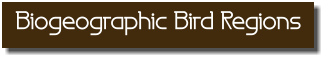 Biogeographic Bird Regions